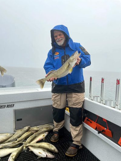 Lake Erie is the walleye capital of the world in winter, as well